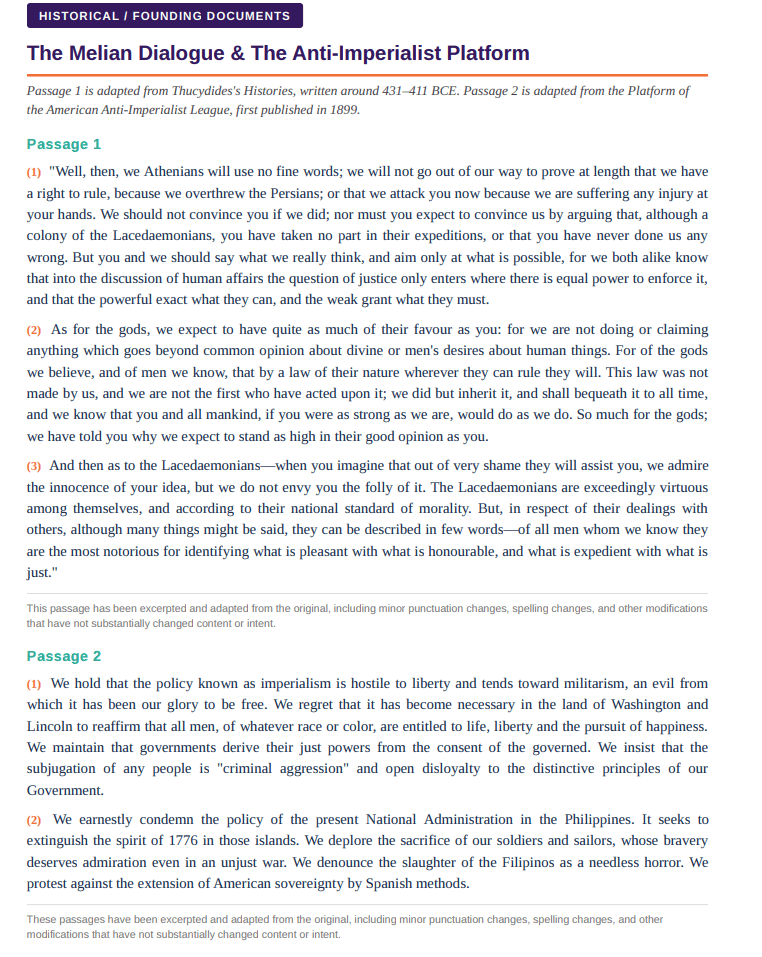 How to Beat the CLT's Verbal Reasoning Section - example one